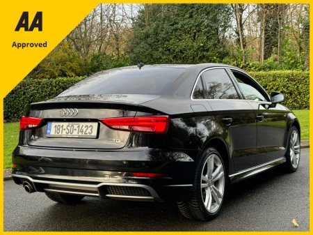 2018 Audi A3 1.6 TDI S LINE SAL AUTO *DIGITAL COCKPIT*HEATED SEATS*AA APPROVED* €21,995