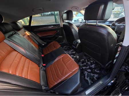 2020 Volkswagen Arteon 2.0 TSI EDITION 280BHP VIRTUAL DASH FULL LEATHER HEATED ELECTRIC SEATS SAT NAV CARPLAY ANDROID AUTO BLIND SPORT PARKING SENSORS SELF PARKING ASSIST 360 CAMERA €31,500 thumbnail