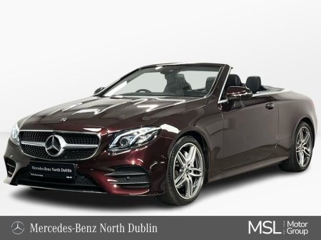 2019 Mercedes-Benz E Class 220d AMG Cabriolet - Reversing Camera - Ambient Lighting - Sat Nav - Climate Control - Electric Heated Memory Seats - Cruise Control - Auto Lights/Wipers - €48,950 or €49,900 with Supagard Vehicle Pro €47,950