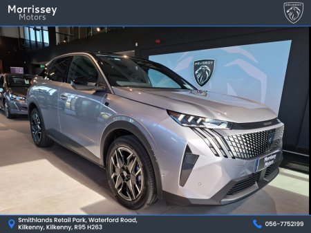 2025 Peugeot 3008 GT 1.2 MHEV 136 E-DCT6 4DR EX DEMO