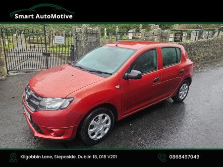 2016 Dacia Sandero Alternative 1.2 75 4Dr Petrol * Low Mileage Example * Excellent Condition Throughout * Fully Serviced and Professionally Valeted * Service History & Cartell Report * NCT 06.2026 *  Warranty  Provided