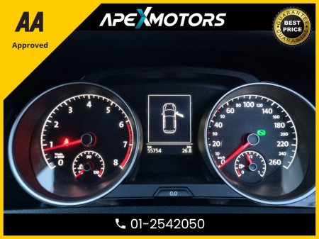 2017 Volkswagen Golf FINANCE ARRANGED * 1.4 HIGHLINE 5DR * AUTOMATIC (DSG) * AA APPROVED  * 101 SAFETY CHECKLIST * 12-MONTH ROADSIDE ASSIST  * IMMACULATE * TOP-SPEC 5DR HATCH * LOW LOW MILES * ADAPTIVE CRUISE * NEW NCT €18,249