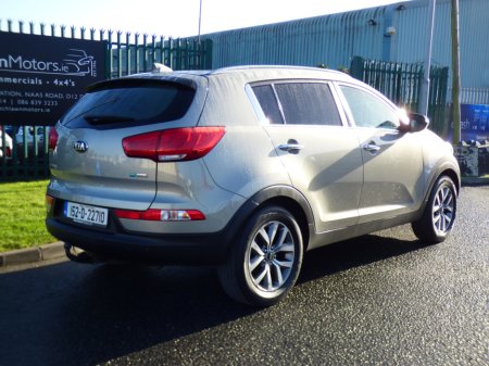 2015 Kia Sportage 1.7 CRDI PLATINUM COMMERCIAL // 02/26 CVRT // GREAT CONDITION // NO VAT // LEATHER, CRUISE AND PARKING SENSORS // €6,950