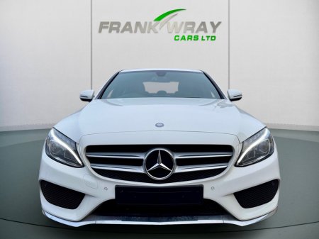 2015 Mercedes-Benz C Class C200 D AMG LINE 136 BHP **FULL LEATHER**REVERSE CAMERA**XENON LIGHTS**AS NEW**FSH** €17,950
