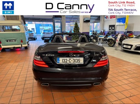 2013 Mercedes-Benz SLK Class 250 CDI BLUE EFFICIENCY AMG SPORT 2DR A AUTO