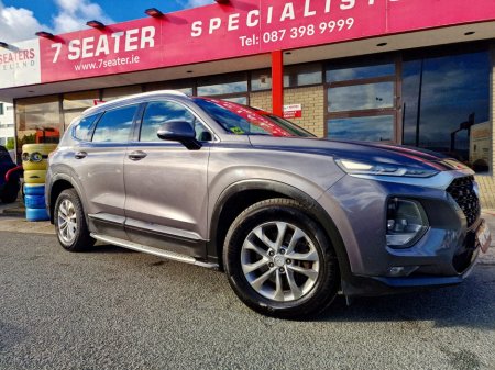2019 Hyundai Santa Fe 7seater COMFORT PLUS 200bhp NCT 01/27 TAX 02/26 7 SEATER €23,900