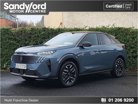 2025 Peugeot 3008 1.2 MHEV 145bhp eDCS6 GT €42,950
