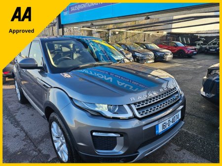2016 Land Rover Range Rover Evoque SE LOW MILEAGE, NEW NCT FULL SERVICE HISTORY, FINANCE, NATIONWIDE WARRANTY, 5 STAR REVIEWS