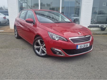 2015 Peugeot 308 1.6 E-HDI ALLURE 115BHP 5DR €8,990