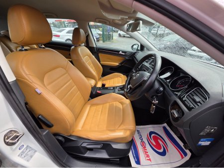 2014 Volkswagen Golf 1.4 TSI FULL TAN LEATHER SEATS  HEATED SEATS BLUETOOTH - LANE ASSIST - FOG LIGHTS €13,500