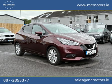 2020 Nissan Micra 1.0 SV CVT MY20 4DR AUTO €11,950