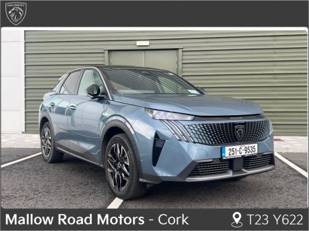 2025 Peugeot 3008 GT 1.2 MHEV 136 E-DCT6