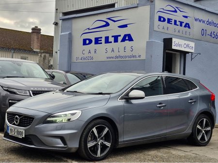 2019 Volvo V40 R-DESIGN AUTOMATIC D2 120BHP NCT 02/27 FINANCE AVAILABLE @ €72 PER WEEK 2 KEYS/ FULL SERVICE HISTORY/ FULL LEATHER/ HEATED SEATS/ DIGITAL DASH/ BLUETOOTH/ REVERSE CAMERA/ SAT NAV/ HISTORY CHECKED