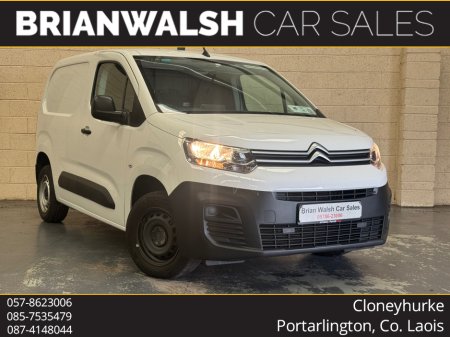 2023 Citroen Berlingo LX BLUEHDI 100 MWB 65 650KG €18500 INC VAT €15,040