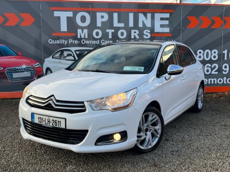 2013 Citroen C4 ==1.6 HDI SELECTION//PAN ROOF//NEW NCT//SERVICED== €4,945