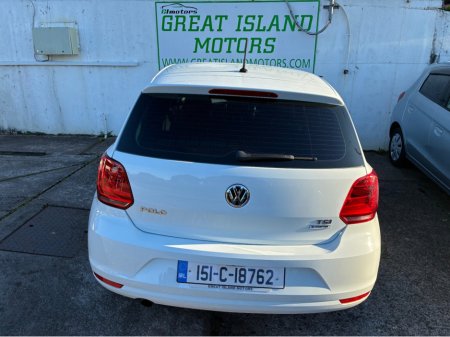2015 Volkswagen Polo 1.2i TSI Petrol Automatic Comfortline €12,500 thumbnail