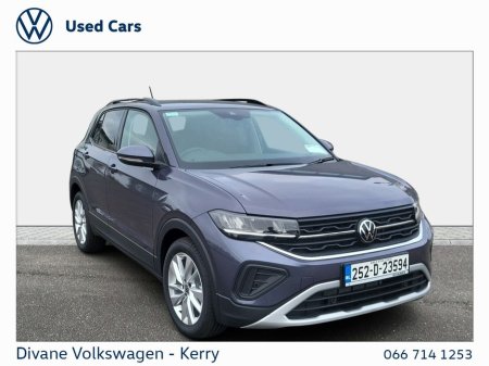 2025 Volkswagen T-Cross EDITION 75 1.0 TSI PETROL 95 BHP €29,950