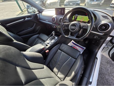 2019 Audi A3 1.4 FULL LEATHER PACK SAT NAV CARPLAY - REV CAMERA LEATHER SEATS - VIRTUAL COCKPIT PARKING SENSORS -  - BLIND SPOT €23,950