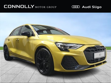 2025 Audi A3 SB S Line 2.0TDI - Black Styling Pack - Comfort Pack - 116HP - Demo