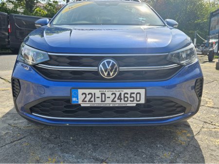 2022 Volkswagen Taigo LIFE 1.0 TSI 95BHP MANUAL 5SPEED 5DR €18,950