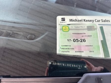 2013 Toyota Avensis 2.0 D-4D STRATA 4DR