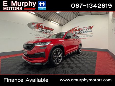 2022 Skoda Kodiaq 2.0 TDI DSG SPORTLINE TOP SPEC 7 SEATER €47,950