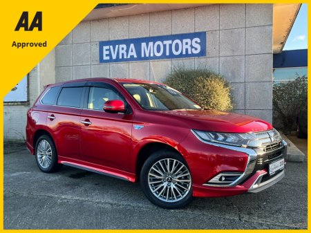 2020 Mitsubishi Outlander G 4WD HYBRID PLUG IN AUTOMATIC 2.4 PETROL //HIGH SPEC//LOW MILES//HALF LEATHER HEATED ELECTRIC SEATS//HEATED STEERING WHEEL// €24,950