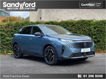 2025 Peugeot 3008 EV 73kWH 210BHP Allure*Ex Demo* €38,750