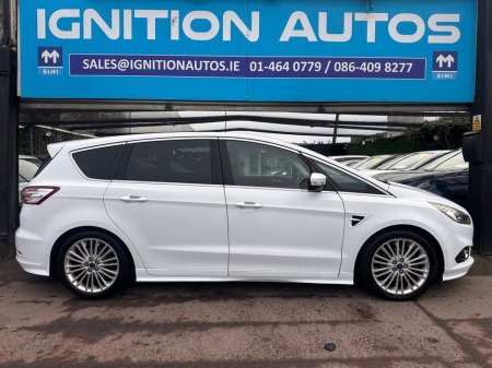 2016 Ford S-Max 2.0 TDCI, TITANIUM SPORT, 7 SEATS, LEATHER, AUTOMATIC, NEW NCT, FINANCE, WARRANTY, 5 STAR REVIEWS €15,995