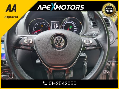 2015 Volkswagen Polo FINANCE ARRANGED * TOP-SPEC  * HIGHLINE * AUTOMATIC * NCT AUG-26 * LOW TAX * STAMPED SERVICE HISTORY * AA APPROVED * 101 SAFETY CHECKLIST * IMMACULATE ( AS NEW ) * COLOUR REVERSE CAMERA €9,949 thumbnail