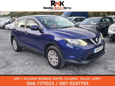 2014 Nissan Qashqai 1.2 PET XE 4DR €7,900