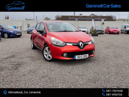 2015 Renault Clio €35 P/W IV DYNAMIQUE 1.5 DCI 90 E 4DR €7,300