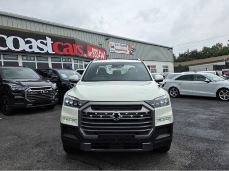 2026 KGM Musso 2.2 PICK UP 5 SEATER COMMERCIAL 4WD 200 BHP 3.5 TON TOWING CAPACITY REV-CAMERA // 5 YEAR WARRANTY // APPLY FOR FINANCE TODAY // THE BEST VALUE PICK UP IN IRELAND // €40,950