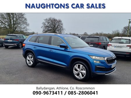 2023 Skoda Kodiaq 7S STYLE 2.0 TDI *High Spec/Black Leather/Heated Seats/Keyless Entry/Camera/Ambient Lighting* €43,950