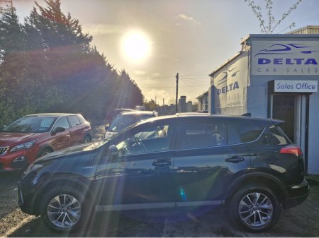 2018 Toyota Rav4 ICON 2.5 VVT-I PETROL HYBRID AUTOMATIC NCT 11/27 FINANCE AVAILABLE @ €90 PER WEEK TOUCH SCREEN MEDIA/ REVERSE CAMERA/  BLUETOOTH/ HISTORY CHECKED €19,900