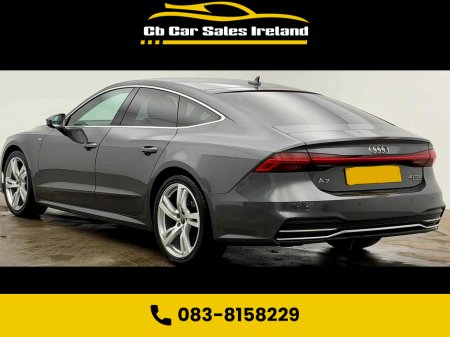 2022 Audi A7 2.0 TDI 40 S line Sportback 5dr Diesel S Tronic quattro Euro 6 (s/s) (204 ps) 1 OWNER + VIRTUAL COCKPIT + REVERSE CAMERA + HEATED SEATS €51,600