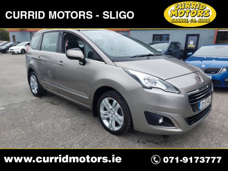 2017 Peugeot 5008 ACTIVE 1.6 BLUE HDI 120 4 4DR €12,750