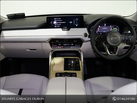 2026 Mazda CX-80 2 5L E Skyactiv Phev 327ps TAKUMI PLUS CAPTAINS SEAT*WHITE LEATHER SEAT W/ SEAT VENTILATION W/ SEAT HEATER, 20 INCH ALLOYS, PANORAMIC SUNROOF, CONVENI €73,630