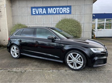 2018 Audi A3 HATCHBACK S-LINE AUTOMATIC 1.4 PETROL //HIGH SPEC//ADAPTIVE CRUISE CONTROL//ELECTRIC DRIVERS SEAT//HEATED SEATS// €21,950