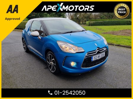 2015 Citroen DS3 FINANCE ARRANGED * DSTYLE NAV BLUE HDI S/S * IMMACULATE * TOP-SPEC HATCH * LOW LOW MILES * 2-KEYS * NEW NCT NOV-26 * LOW TAX * VERY CAREFUL OWNER * CARTELL HISTORY CHECKED * FULLY SERVICED *TRADE-IN