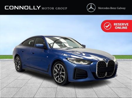 2023 BMW 4 Series 420d M Sport €460pm *1 year warranty* €46,500