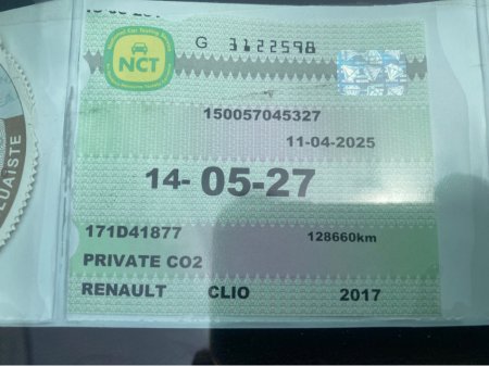 2017 Renault Clio  €9,200