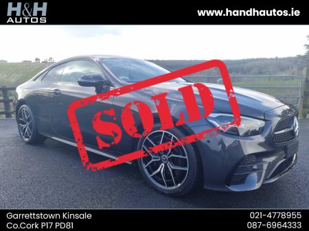 2021 Mercedes-Benz E Class 220 D E SERIES COUPE AUTO AMG LINE 2DR