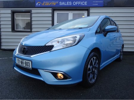 2017 Nissan Note 1.2 PETROL SV SPORT  5 DOOR KEY 195 €6,950