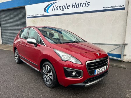 2016 Peugeot 3008 ACTIVE 1.6 HDI..  LOW KMS. FINANCE AVAILABLE. TRADE IN WELCOME. www.nangleharris.ie. ALL CARS CHECKED WITH MOTORCHECK.IE CALL 01 5620011