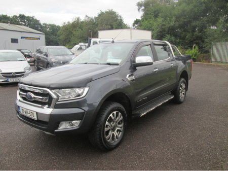 2018 Ford Ranger LIMITED EDITION 2.2 TDCI 160BHP AUTO D/ CAB €23,550