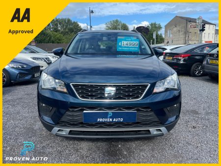 2017 SEAT Ateca SE ECOMOTIVE 1.0TSI *1 YEAR UNLIMITED MILEAGE WARRANTY* €11,499