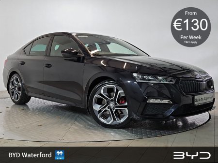 2023 Skoda Octavia RS 2.0TDI 200HP DSG - Dual Climate Control, Reverse Camera, Adaptive Cruise Control, Heated Seats & Steering Wheel, 19