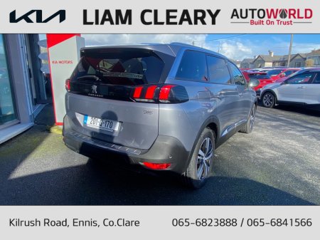 2020 Peugeot 5008 ALLURE 1.5 BLUE HDI 130 6 6.2 4DR STRAIGHT DEAL SALE PRICE €27,900