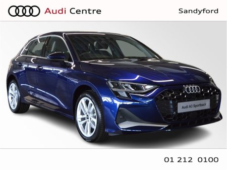 2025 Audi A3 Sportback 30 TDI 115HP SE Price new was €43,030 €37,499